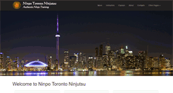 Desktop Screenshot of ninpotoronto.com
